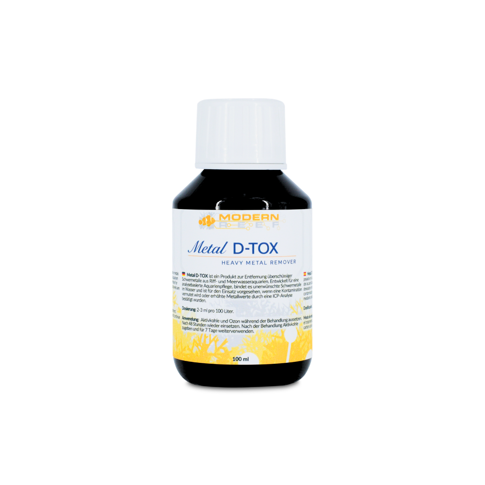 Modern Reef Metal D-TOX – Heavy Metal Remover for Reef Aquariums